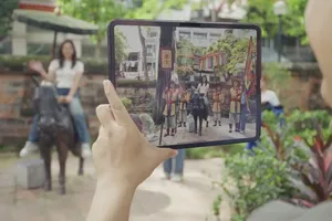 Sản phẩm “Trải nghiệm di sản số Việt Nam Diệu Sử” tại Văn Miếu- Quốc Tử Giám