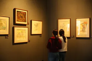 Không gian trưng bày 26 tác phẩm nổi bật của danh họa Tô Ngọc Vân