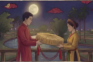 Hình ảnh trong MV “Thương câu dân ca”