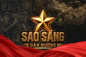 Cầu truyền hình “Sao sáng dẫn đường”. Ảnh VTV