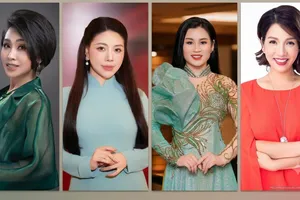 Bốn trong số các nữ nghệ sĩ tham gia đêm nhạc “Từ Thiên thai đến Ở trọ…”. Ảnh BTC cung cấp
