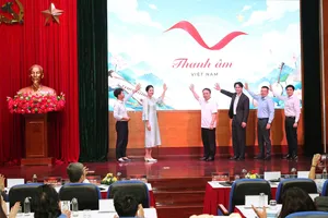 Phát động chương trình Thanh âm Việt Nam - Giai điệu cuộc sống. Ảnh: HUẤN TRẦN