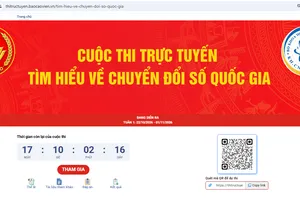Cuộc thi trực tuyến tìm hiểu về chuyển đổi số quốc gia