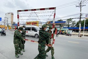 職能力量今日解除第八郡50號國道的圍欄。