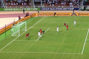 阮進靈（22號）在小禁區補射破門（圖源：互聯網）