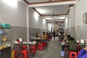 恢復堂食首日生意紅火