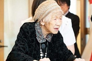 全球最年長長者田中加子。