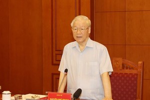 黨中央總書記阮富仲。