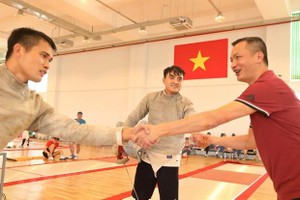 全力以赴為祖國爭光。 圖自越通社