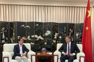 香港民建聯越泰團拜訪會中國駐胡志明市總領事館及企業商會