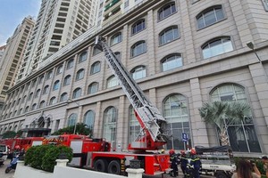  第十一郡某公寓失火