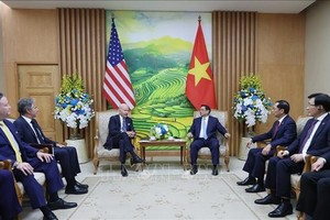 政府总理范明政会见美国总统乔·拜登