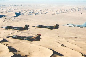 美军在中东战机。