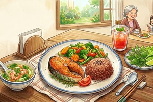 越南人营养套餐。