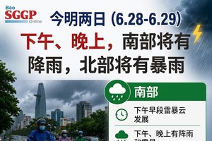 北部地区进入持续强降雨天气