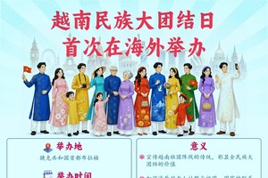 越南民族大团结日首次在海外举办