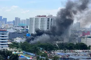 黎文良街正在装修按摩店发生火灾