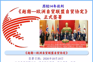 历经14年谈判《越南—欧洲自贸联盟自贸协定》正式签署