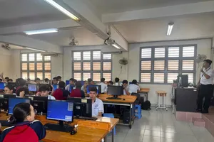 Thời khóa biểu được thiết kế riêng cho từng học sinh tại Trường THPT Nguyễn An Ninh.