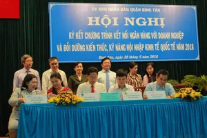 Quận Bình Tân kết nối cho hàng trăm doanh nghiệp vay vốn ưu đãi