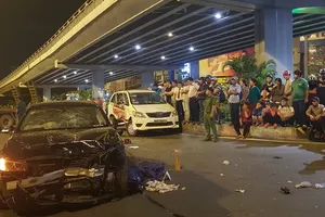 Hiện trường vụ tai nạn