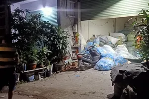 Phát hiện gần 800kg khẩu trang đã qua sử dụng chuẩn bị bán ra thị trường