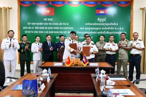 Hải quân Việt Nam – Campuchia rút kinh nghiệm tuần tra chung