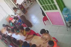 Kỷ luật hiệu trưởng và nhiều giáo viên trong vụ trẻ mầm non bị cô đánh
