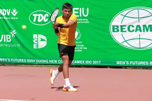 Lý Hoàng Nam tiếp tục vào tứ kết giải Men's Futures