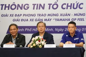 Quang cảnh buổi họp báo. Ảnh: HOÀNG HÙNG