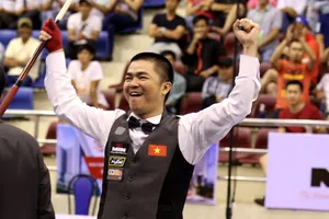 Nguyễn Quốc Nguyện đang chơi ấn tượng. 