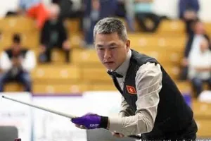 Cơ thủ Mã Minh Cẩm. 