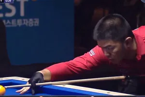 Cơ thủ Nguyễn Quốc Nguyện. 