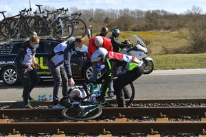 Jessica Allen vị vướng đường ray tàu lửa