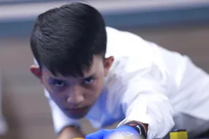 Cơ thủ trẻ Chiêm Hồng Thái có khởi đầu tốt trong lần đầu tiên dự World Cup