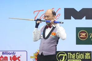 Mã Xuân Cường vui mừng khi kết thúc trận chung kết