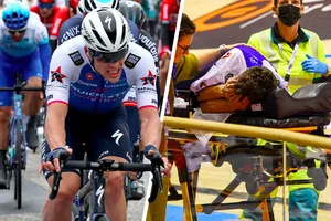 Stijin Steels không may bị tai nạn khi thi đấu