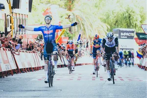 Kaden Groves vui mừng với chiến thắng 