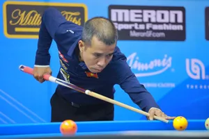 Trần Quyết Chiến vất vả vượt qua vòng đầu. Ảnh: HBSF