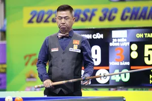 Mã Minh Cẩm sớm bị loại ở vòng bảng thứ hai. Ảnh: HBSF