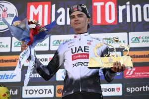 Isaac Del Toro đăng quang Milano-Torino 2025