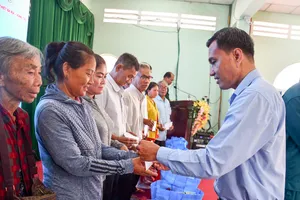 Xây mái ấm, trao yêu thương đến người dân vùng biên giới Tây Ninh