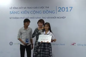 Trao giải thưởng sáng kiến cộng đồng 2017