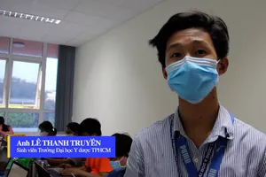 Sinh viên ngành y hỗ trợ phòng chống dịch Covid-19