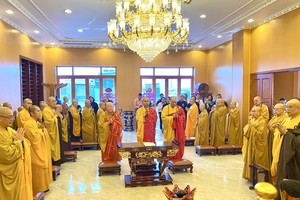 胡志明市普门报恩寺圣像开光暨落成典礼 