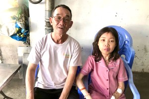 李清贤与父亲。