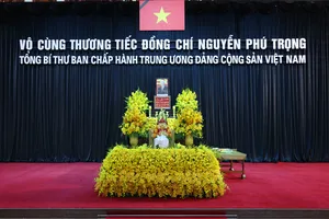 Lãnh đạo Đảng, Nhà nước kiểm tra công tác chuẩn bị Lễ tang Tổng Bí thư Nguyễn Phú Trọng