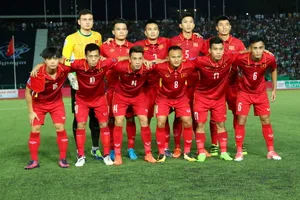 Đội tuyển Việt Nam. (Ảnh: HỮU THÀNH)