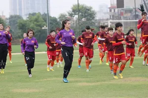 Đội nữ U19 Việt Nam đặt quyết tâm gây bất ngờ tại giải. Ảnh: VFF