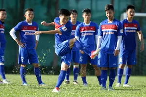 Đội U23 Việt Nam hồi hộp chờ đối thủ ở VCK giải châu Á 2018. Ảnh: HOÀNG HÙNG